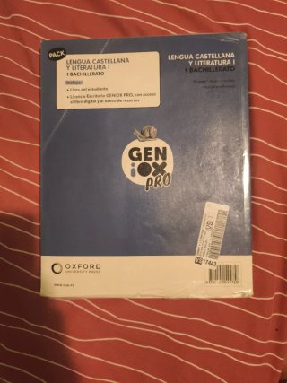 Lengua castellana y literatura I. Libro del est...