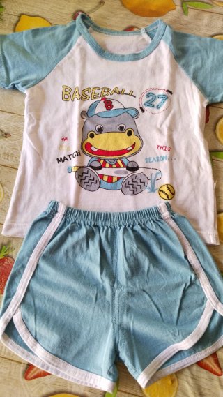 Conjunto Verano Bebé Camiseta y Short