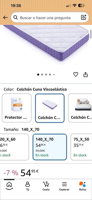 Cama Infantil Arcoíris ZONEKIZ + Colchón