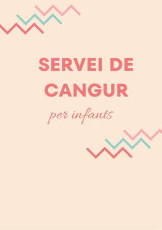 Servei de cangur per l’estiu.