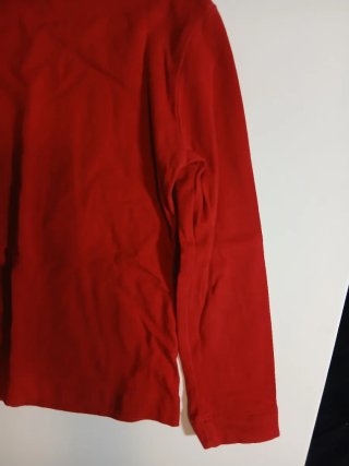 Camiseta niña roja Be HAPPY