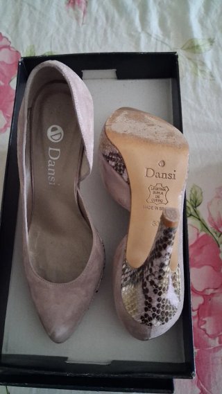 Lote 4 pares de tacones 9-10 cm talla 33