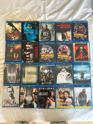 Pack 20 Películas Blu-ray Variadas