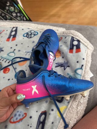 Botas Fútbol Niño Adidas Tacos Aluminio