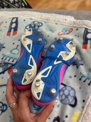 Botas Fútbol Niño Adidas Tacos Aluminio