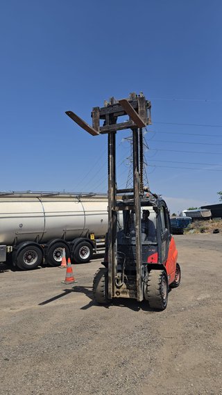 Carretilla Linde H50D Mástil Doble