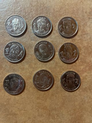 Medallas Selección Española Fútbol Año 2000
