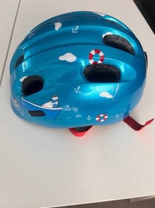 Casco Abus infantil 50-55cm azul náutico