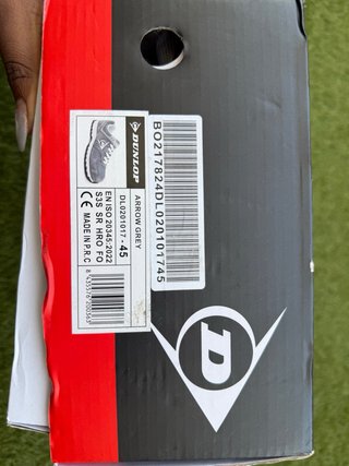 Zapatos de seguridad Dunlop Talla 45