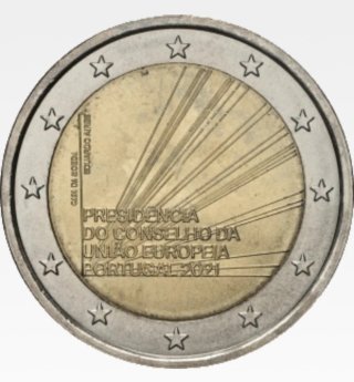 Moneda Portugal 2021 SC