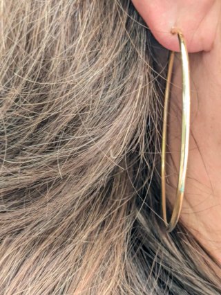 Pendientes Aro Oro 18k