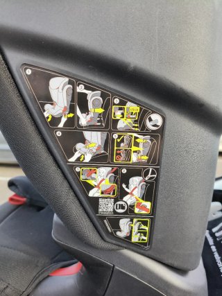Silla de coche Britax Römer negra