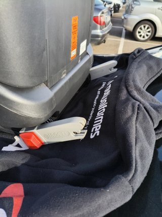 Silla de coche Britax Römer negra