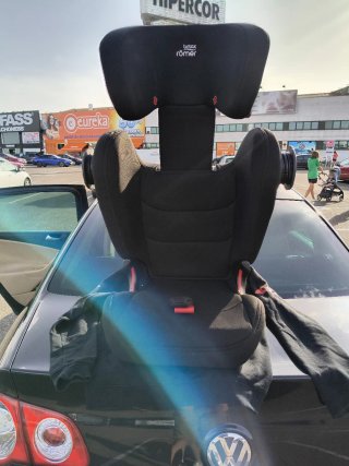 Silla de coche Britax Römer negra