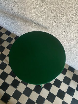 Mesa TANEBRO IKEA verde metal
