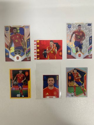 Cromos Rodri Selección Española