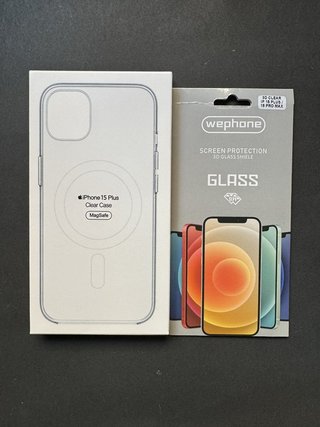 Funda iPhone 15 Plus Transparente Nueva