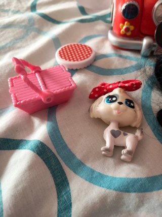 Carro Minnie Mouse com Acessórios