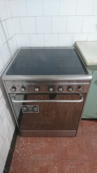 Cocina inducción y horno SMEG C6IMXM2
