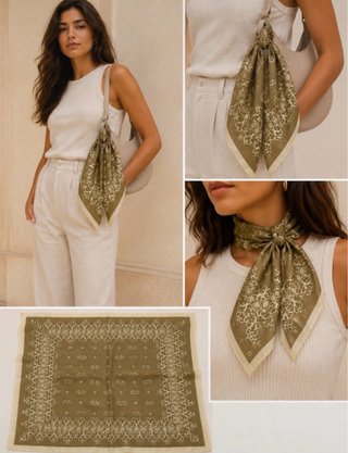 Lote 10  pañuelos luxury vintage