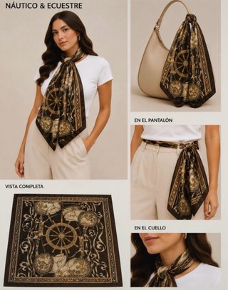 Lote 10  pañuelos luxury vintage
