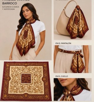 Lote 10  pañuelos luxury vintage