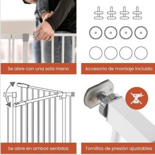 HAUCK Open N Stop KD Puerta de seguridad 84-89 cm