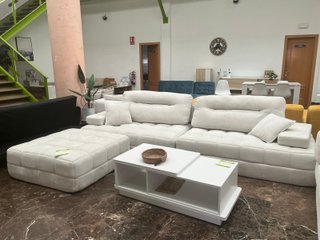 Nuevo sofa chailsongue blanco en OFERTA!!