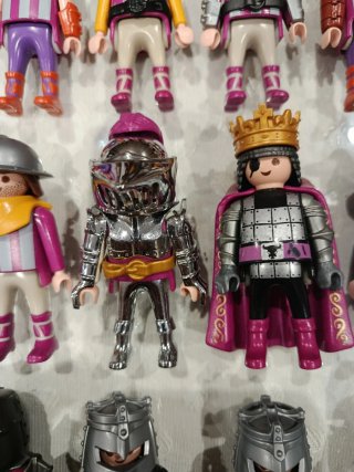 Playmobil gran Lote Caballeros Toro