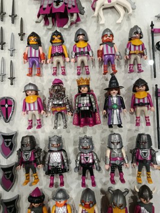 Playmobil gran Lote Caballeros Toro