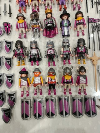 Playmobil gran Lote Caballeros Toro