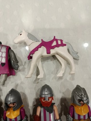 Playmobil gran Lote Caballeros Toro