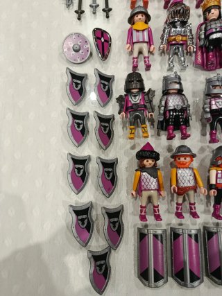 Playmobil gran Lote Caballeros Toro