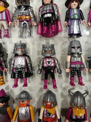 Playmobil gran Lote Caballeros Toro