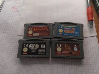Lote 4 Juegos Game Boy Advance