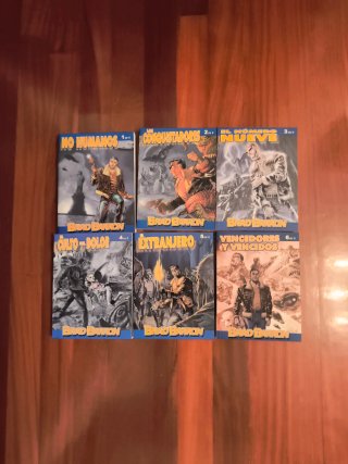 Brad Barron. Cómics colección completa 6 tomos