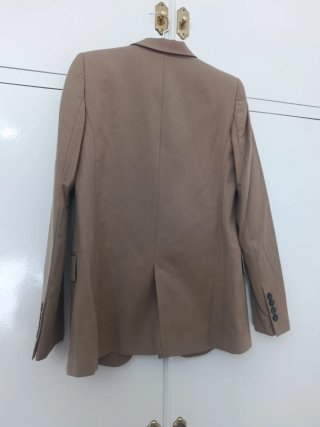 Chaqueta Zara Mujer Beige