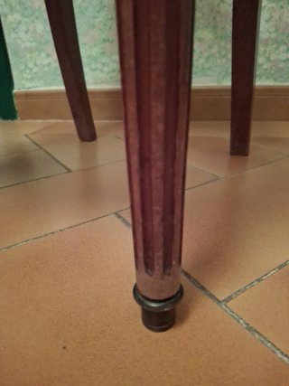 2 Sillas de Madera y Mimbre