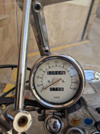 Yamaha XV1100 Virago Negra