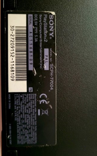 Consola PS2 Slim Nero Matrix