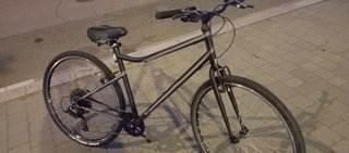 Bicicleta Todocamino B-Twin RS120 Negra