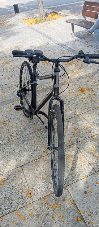 Bicicleta Todocamino B-Twin RS120 Negra