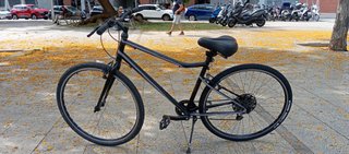 Bicicleta Todocamino B-Twin RS120 Negra