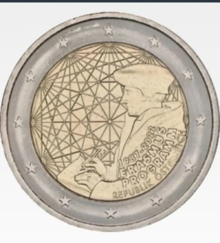 Moneda 2€ Austria 2022 Erasmus SC