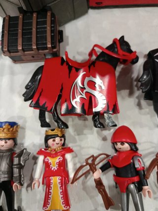 Playmobil Castillo Caballeros Bárbaros