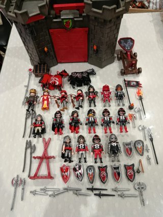 Playmobil Castillo Caballeros Bárbaros