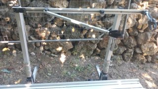 Portamoto aluminio para camper seminuevo