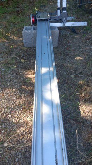 Portamoto aluminio para camper seminuevo