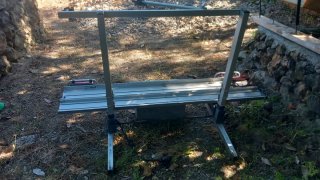 Portamoto aluminio para camper seminuevo