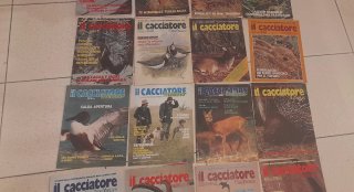 23 riviste il cacciatore anni 70 e 80